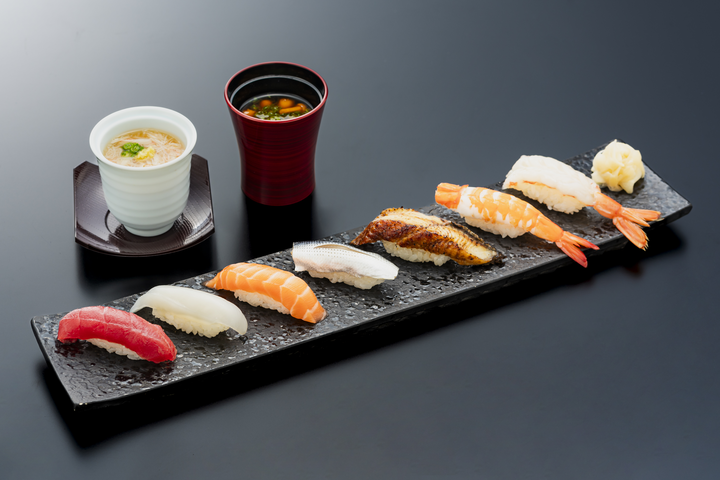 おまかせ鮨セット 拾両